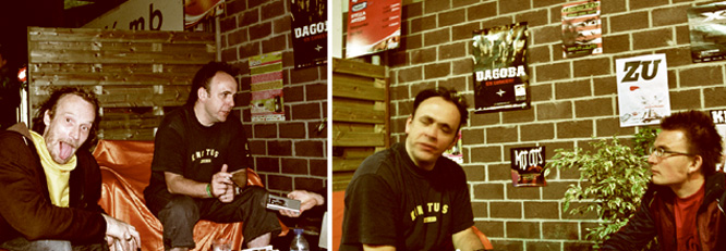 Senser wywiad z Haggisem i Andy'm Wallace'm