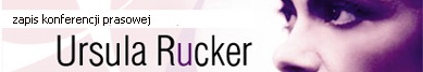 Ursula Rucker konferencja prasowa