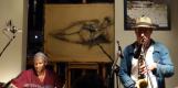 Ned Rothenberg / Hamid Drake [fot. Łukasz Iwasiński]