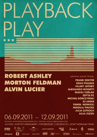 Alessandro Bosetti, Maciej Cieślak, Hilary Jeffery, DJ Lenar Playback Play 2011