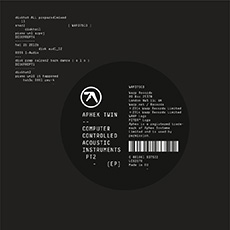 Aphex Twin  Computer Controlled Acoustic Instruments EP pt. II